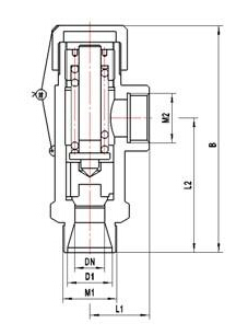 DA21F-25P低溫安全閥