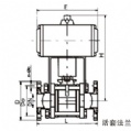 氣動高真空球閥